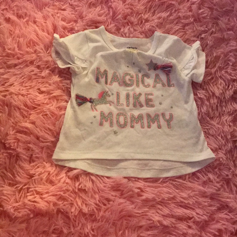 Carter’s baby girl shirt sleeve top